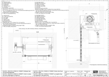 RL37_41_SRL37_41 (P4001_2_P4006_7) Volet à rouleau fixe avec engrenage à vis sans fin