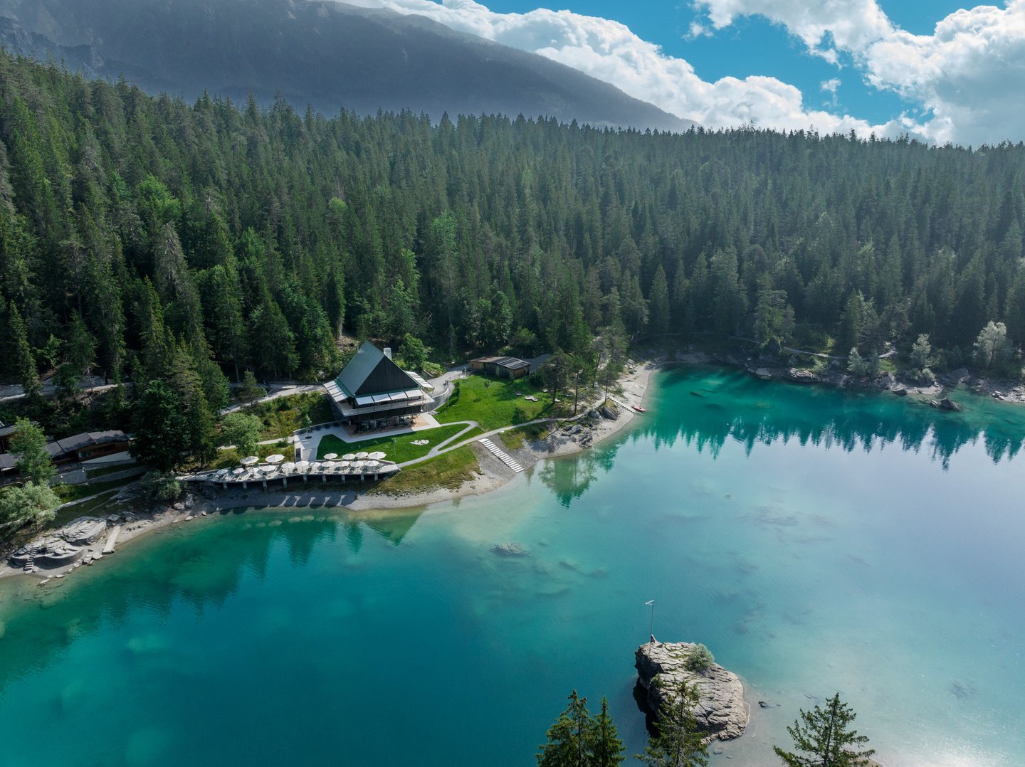 Projet Nouveau restaurant au bord du lac de Cauma