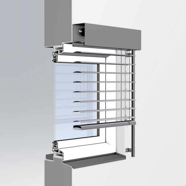 Lamellenstoren - Ausführung Vorbaumontage
