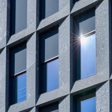 Windstabile Vertikalstoffstore VSe ZIP