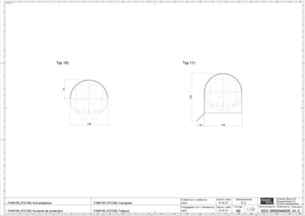 10_FAM150 (P2108) Auvents de protection